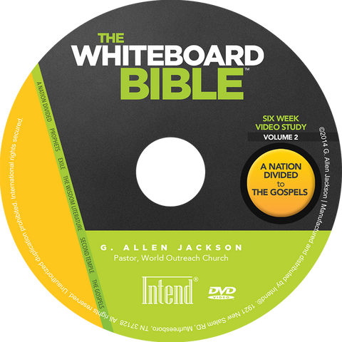 The Whiteboard Bible, Volume II • Small Group • DVD & Study Guide